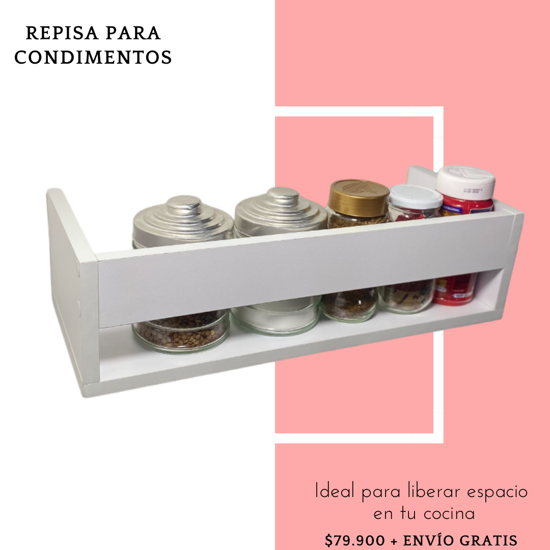 Repisa para cocina